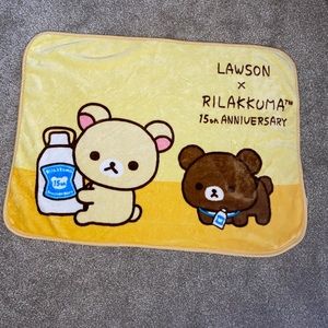 Rilakkuma korilakkuma sanx 15 anniversary mini blanket